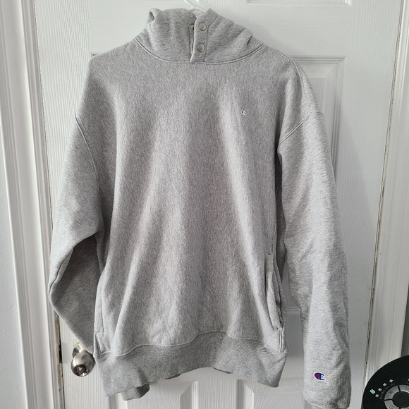 Champion Hoodie with Small Logo - Picture 1 of 4